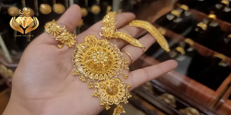Mẹo bảo quản trang sức vàng 24K